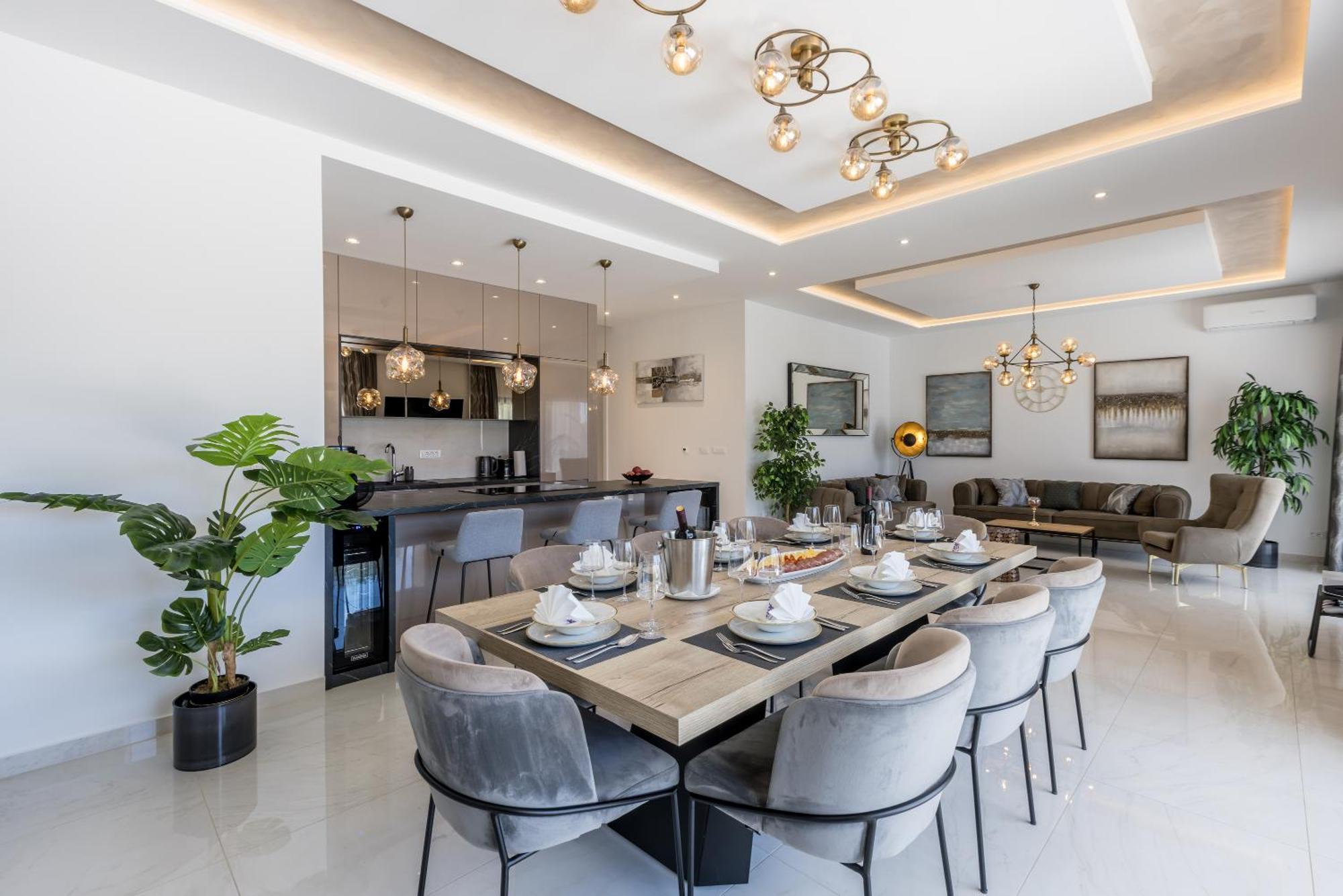 Luxury Villa Diana With Heated Pool And Jacuzzi Dograde 외부 사진